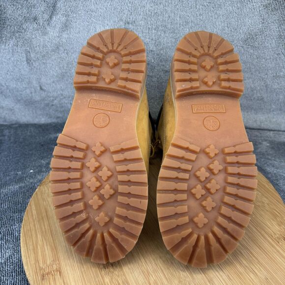 Timberland Boots Mens Size 6 Wheat 6-Inch Premium Waterproof Work Nubuck 12909 - Picture 8 of 10